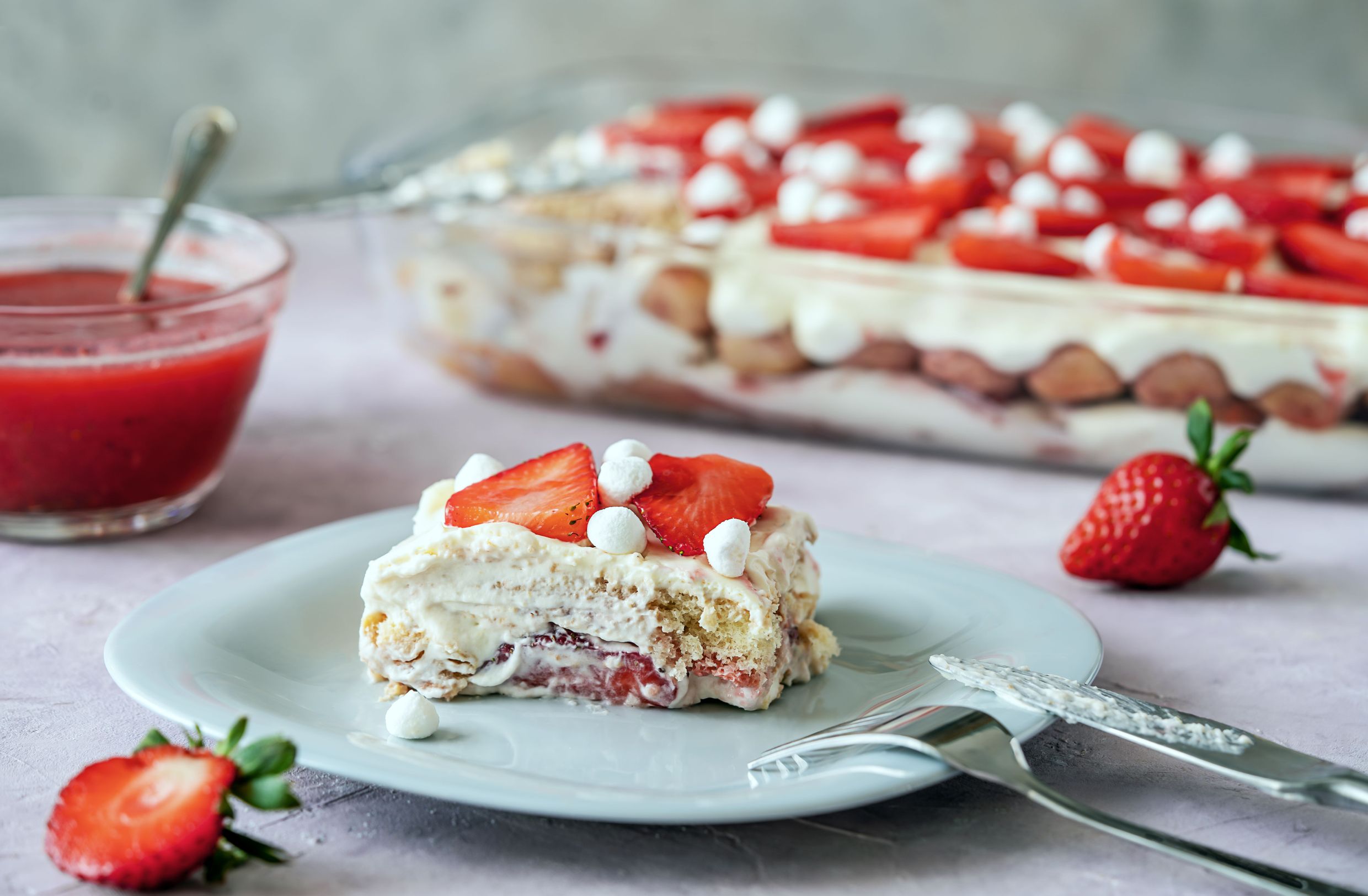 Erdbeer-Tiramisu